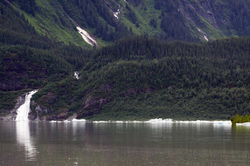A view across Mendenhall Lake on July 6, 2012. A view across Mendenhall Lake on July 6, 2012.