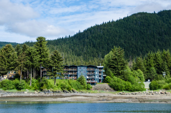 Auke Towers sits adjacent to the planned improvements