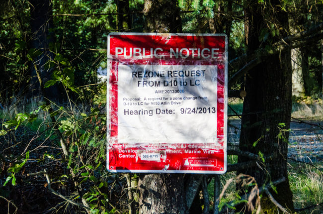 This is the third time the Planning Commission has reviewed a zoning request for this property.