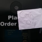 The internet outage has left many businesses unable to accept credit or debit cards. (Photo by Heather Bryant/KTOO)