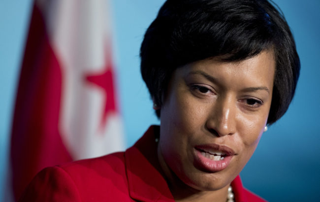 Washington, D.C., mayor Muriel Bowser in November of 2014. Manuel Balce Ceneta/AP