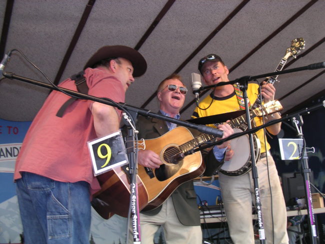 Carl playing with long-time friends Dan Berberich and Gary Markley. 