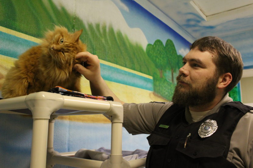 Ben Peyerk, at Gastineau Humane Society