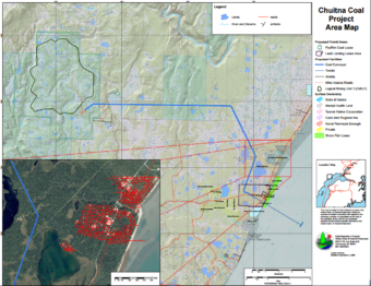 Chuitna Coal Mine. (Graphic Courtesy DNR)