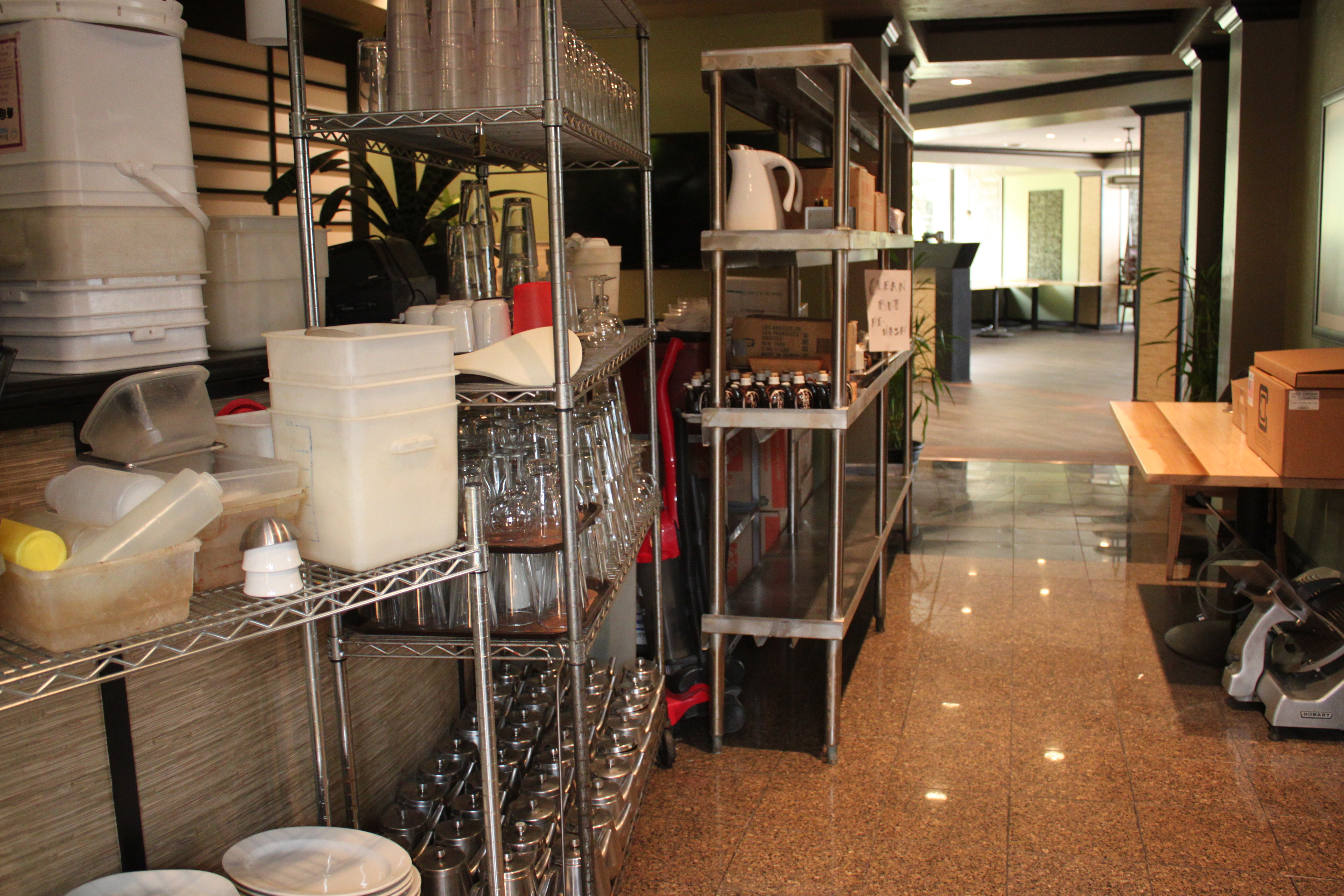 After evicting former owner Thuy Kwong, Chatham Properties took possession of all the assets that were left in the restaurant. (Photo by Lisa Phu/KTOO)