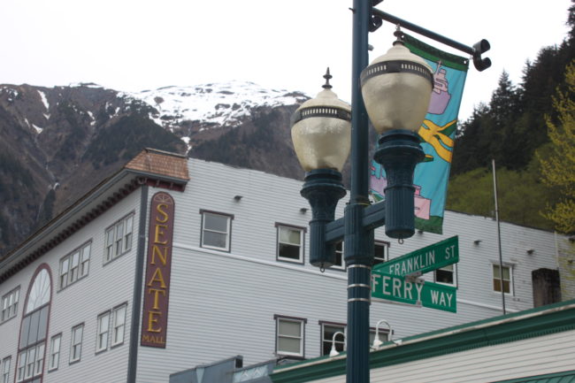 At the first public meeting for the project, Elfers says many people talked about improving downtown lighting. (Photo by Lisa Phu/KTOO)