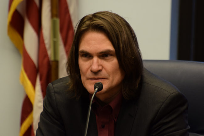 David Holthouse's talk in the Capitol in February set off a chain of events that led him to publicly name his rapist. (Photo by Skip Gray/360 North)