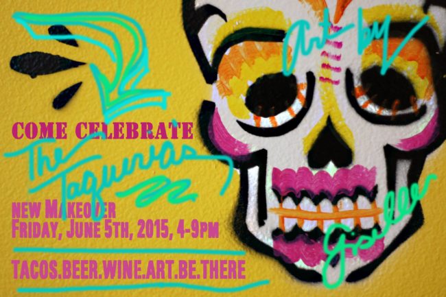 Poster for the event (courtesy of the artist).