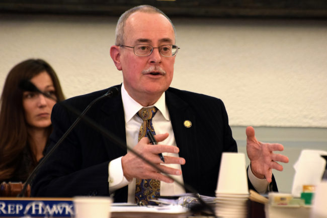 Rep. Mike Hawker, Chair of the Legislative Budget & Audit Committee, on Feb. 12, 2015. (Photo by Skip Gray/360 North)