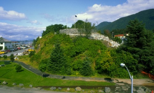 Castle Hill, in downtown Sitka, is the best place to take in the full measure of the community’s “cultural landscape.” (Photo courtesy of Alaska Division of Parks)