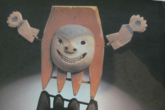 The Vatican officials are seeking to connect with people of Western Alaska through the masks. (Photo by Ben Matheson / KYUK)