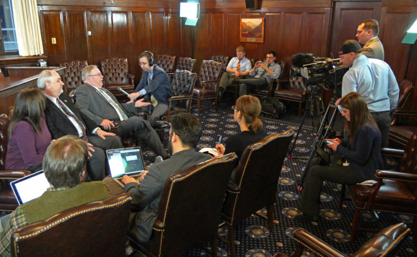 Suspension of the Rules press availability, Feb. 8, 2016.