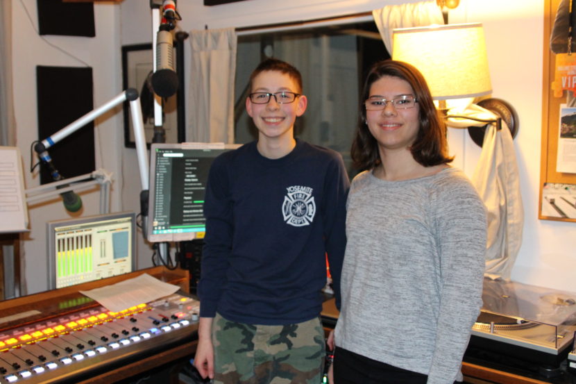Erica Willis and Xochitl Martinez at Mt. Edgecumbe