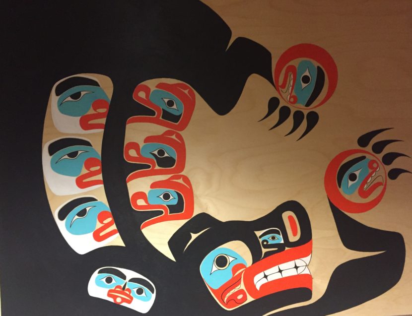 Robert Davis Hoffman’s “Woman Who Married A Bear.” (Photo by Brielle Schaeffer/KCAW)
