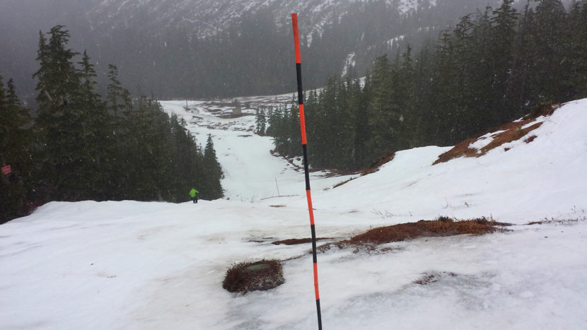 Eaglecrest 160228 Logjam low snow