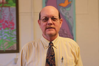 Phil Welsh is the administrator of the Sitka Pioneer Home, which has a small wait list compared to Anchorage and Fairbanks. “I try to tell people all the time. When you turn 65, sign up.” (EmiLy Kwong/KCAW photo)