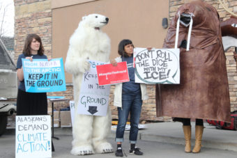 160406 Climate Protest costumes