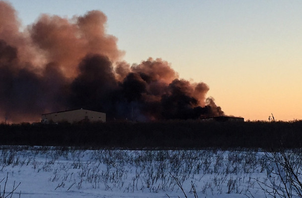 Emmonak fire at Kwik'Pak Fisheries 2016-03-22