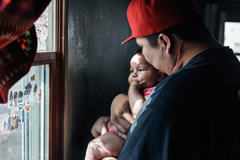In January, Cody Pedersen, 29, was stabbed in the neck. It took the ambulance over two hours to arrive in Cherry Creek, where he lives. It's in the Cheyenne River Indian Reservation in South Dakota. Misha Friedman for KHN and NPR