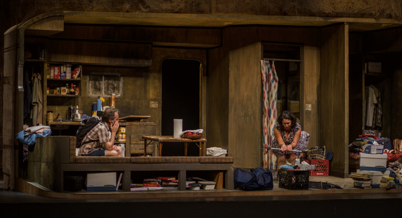 The play's setting is a low-rent trailer park in Colorado (Photo by Joshua Lowman/Courtesy Perseverance Theatre)