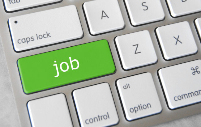 Job keyboard button