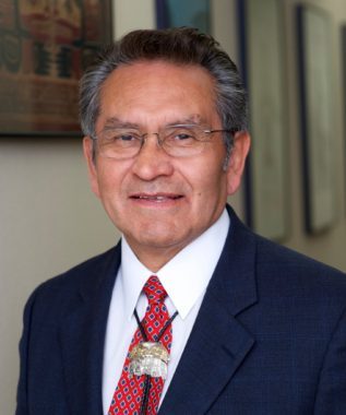 Ed Thomas received an honorary doctorate of laws Sunday. (Photo courtesy of Sealaska)