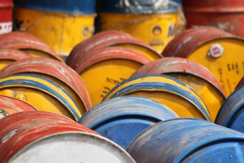 oil barrels