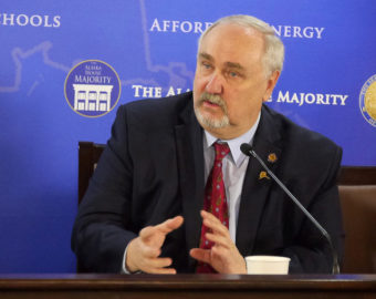 Rep. Craig Johnson, R-Anchorage, at a House Majority press availability, Feb. 4, 2016. (Photo by Skip Gray/360 North)