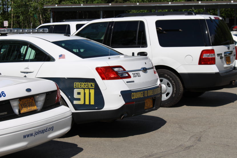 Anchborage Police squad cars