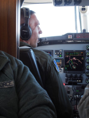 Air Force pilot C-12