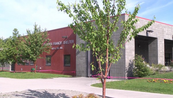 The Brother Francis Shelter in downtown Anchorage. (Photo courtesy of Catholic Social Services.)