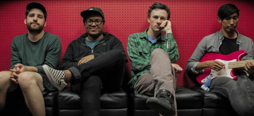Members of SHIVERTWINS Eric Mountcastle, James Rosales, Cole Paramore and Lance Fohrenkam. (Courtesy of the artist)