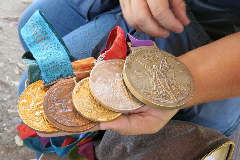 If Kim Rhode places this summer, she'll become one of the most decorated U.S. summer Olympians. Nathan Rott