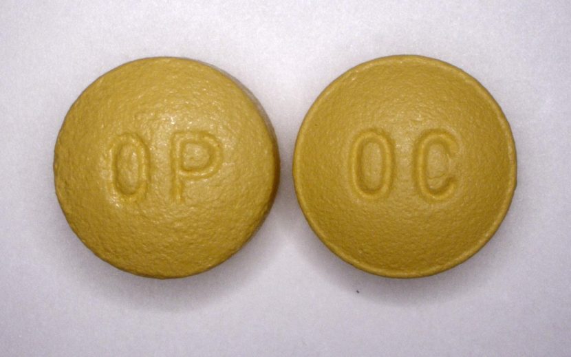 40 milligram OxyContin pills. (Public domain photo/U.S. Drug Enforcement Agency)