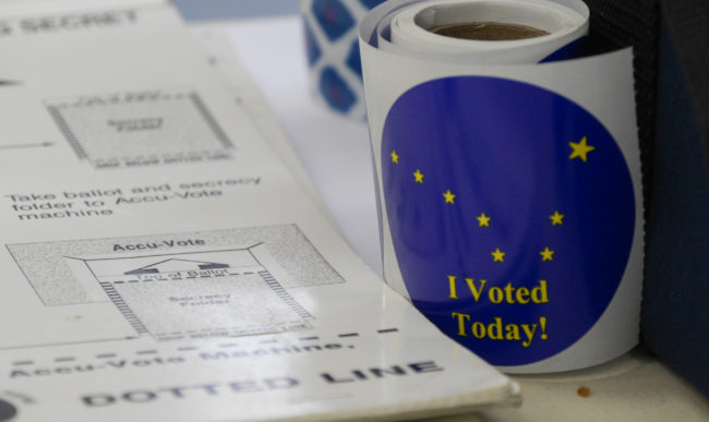 I voted sticker
