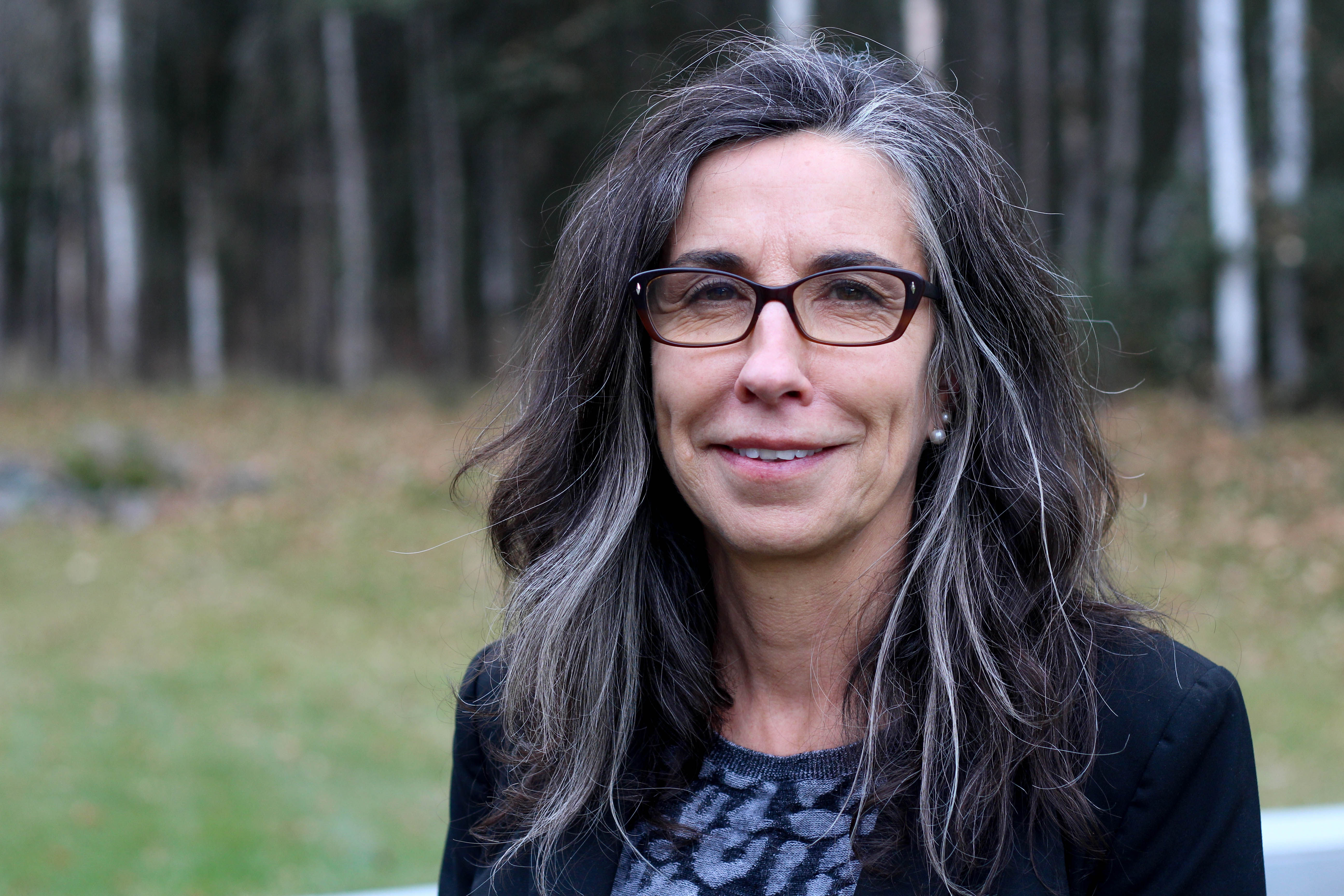 Marti Buscaglia is the new director of the Alaska State Commission for Human Rights. She took over the agency in May 2016. (Wesley Early/ Alaska Public Media)