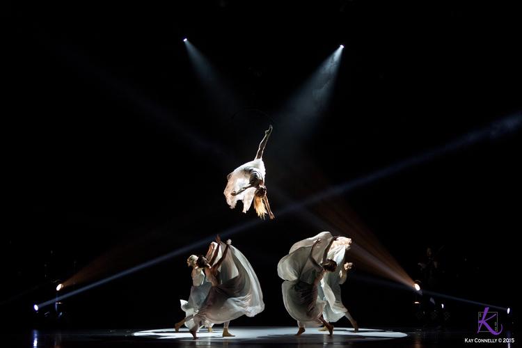 Quixotic is an aerial-performance dance group based in Kansas City, Missouri. (Photo courtesy of Quixotic)