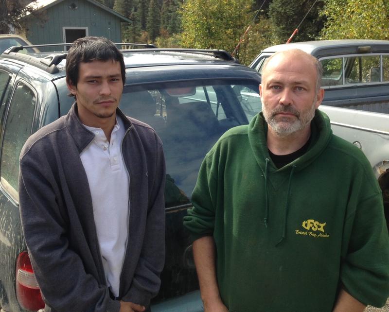 Leroy and Andy Straley say they'll be putting up cameras to keep an eye on their Emperor Road property, and on what they say is regular drug business happening nearby. (Photo by KDLG)