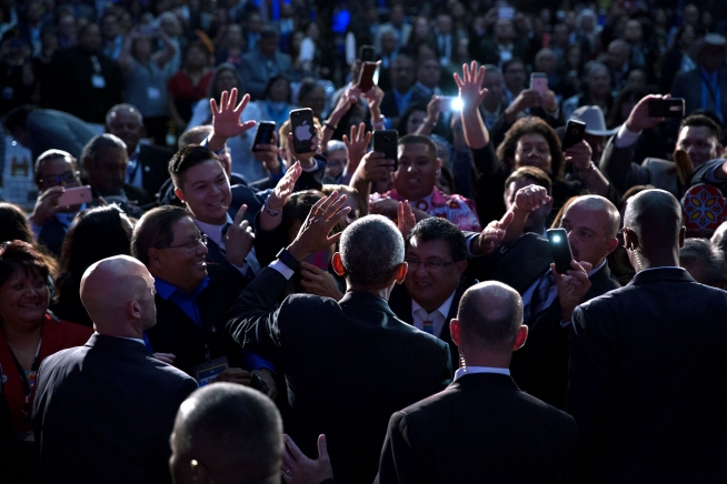 Obama at 2016 White House Tribal Conference