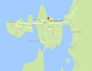 The Craig Tribal Association building is in the center of Craig. (Image: Google)