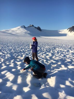 UAS black carbon sampling on the Juneau Icefield in July 2016.