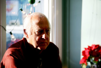 Juneau Mayor Ken Koelsch talks about some of the key issues Tuesday facing the City and Borough. (Photo by Tripp J Crouse/KTOO)