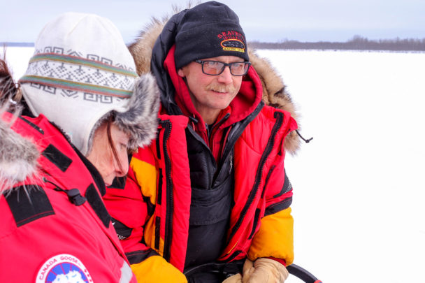 Mitch Seavey blasted through Nulato without stopping to rest as the trail heads toward Kaltag.