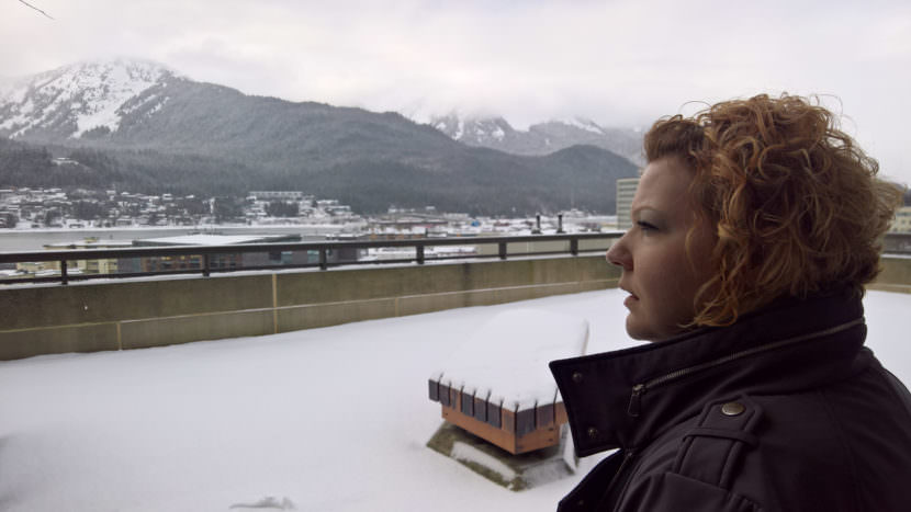 Victoria Schoenheit at SOB with snow
