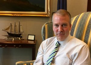 U.S. Sen. Dan Sullivan, in his Washington, D.C. office.