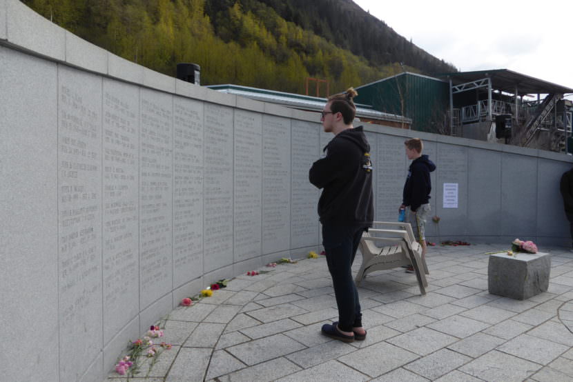 The Alaska Commercial Fishermen's Memorial in Juneau on Saturday, May 6, 2017.