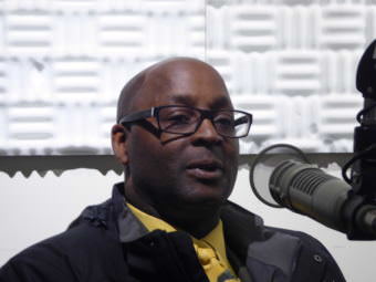 Hoonah City Schools Principal Ralph Watkins at KTOO on Friday, June 9, 2017.