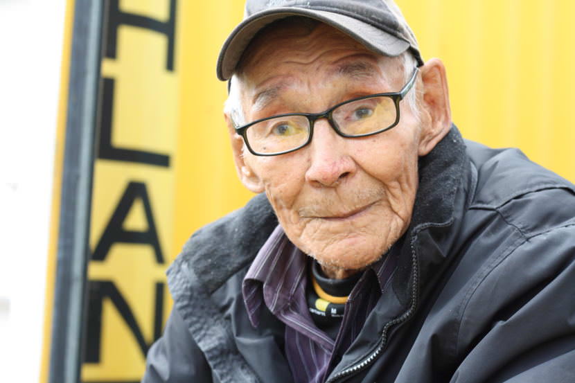 George Nelson usually catches 100 to 150 kings in a season at Koliganek. This year he has caught six or seven. (Photo by Avery Lill/KDLG)