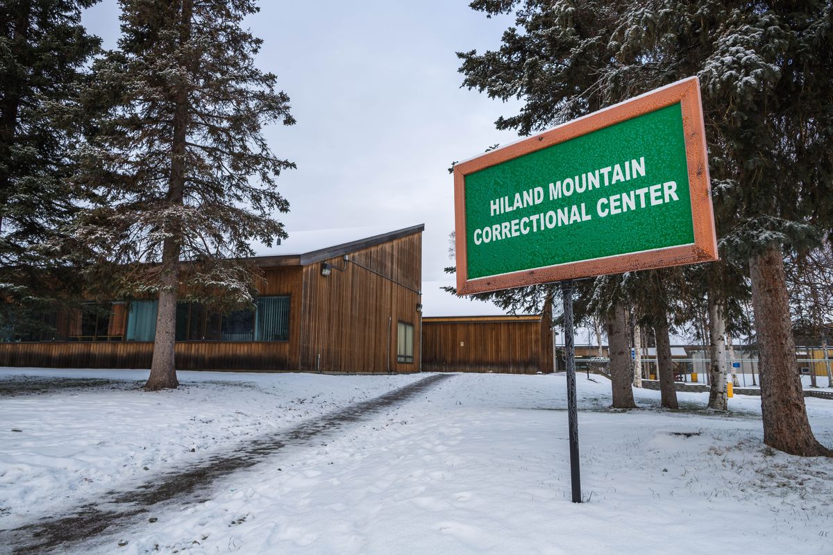 Hiland Mountain Correctional Center, photographed on Nov. 17, 2012. (Photo by Loren Holmes/ADN archive 2012)