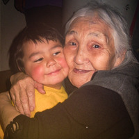 Sam Schimmel spent much of his childhood with his mother's family. His great-grandmother Estelle Oozevaseuk taught him stories and songs from her childhood. (Photo courtesy Rene Schimmel)
